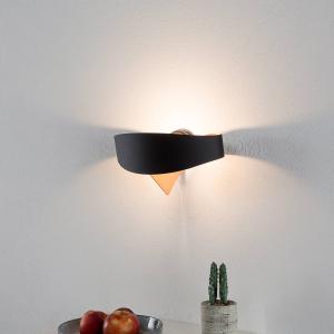 Selène Applique a LED Scudo color rame all'interno