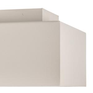 SOLLUX LIGHTING Plafoniera Kasi di acciaio in bianco, 2 luci