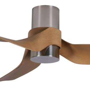 Beacon Lighting Ventilatore a pale LED Nautica, cromo spazz…