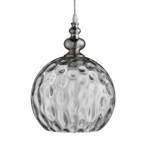 Searchlight Lampada sosp stile antico Indiana argento