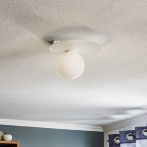 SIGMA Plafoniera Firn, rotonda, 1 luce, bianco