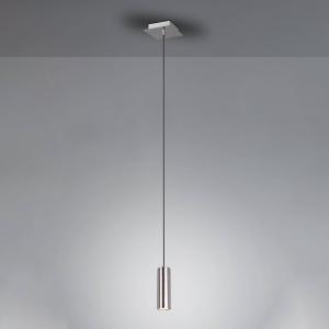 Trio Lighting Lampada a sospensione Marley 1 luce, nichel