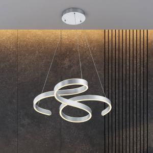 Trio Lighting Lampada LED a sospensione Francis, alluminio