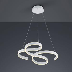 Trio Lighting Lampada LED a sospensione Francis, bianco sat…