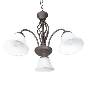 Trio Lighting Lampada a sospensione Rustica, ruggine, 3 luci