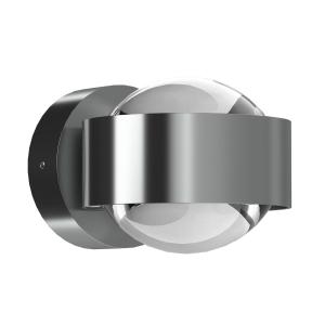 Top Light Puk Mini Wall, G9, lenti trasparenti, cromo satin