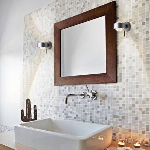 Top Light Puk Mini Wall , G9, lenti trasparenti, cromo satin