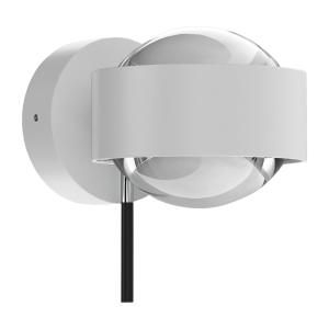Top Light Puk Mini Wall , G9, lenti trasp bianco satin/cromo