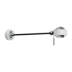 Top Light Puk Mini Hotel G9 30cm lenti traspar, bianco satin