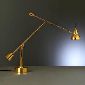 TECNOLUMEN Buquet - lampada LED dorata 24 carati