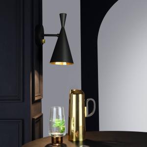 Tom Dixon Beat Wall applique, nero/ottone