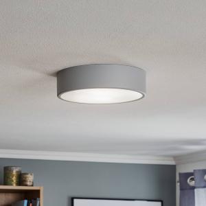 TEMAR LIGHTING Plafoniera Cleo 300, Ø 30 cm grigio
