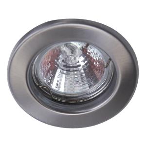 Heitronic Faretto da incasso fisso a BV acciaio inox MR16