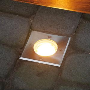 Heitronic Faretto da incasso Potsdam, IP67, angolare