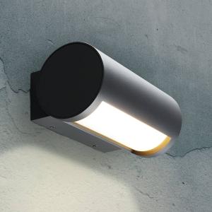 Heitronic Applique LED da esterni Timor, luce regolabile