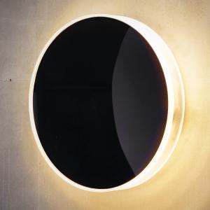 Heitronic Applique LED da esterni Marbella, nero