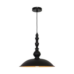 Viokef Lampada a sospensione Colin, nero, Ø 40 cm