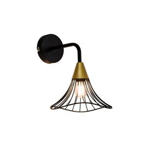 Viokef Applique Tina con paralume a gabbia