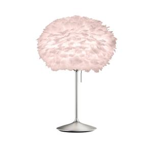 UMAGE Eos medium da tavolo rosé/acciaio spazzolato
