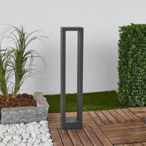 Lucande Lampioncino a LED Jupp grigio grafite 60 cm