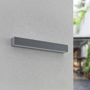 Arcchio Lengo applique LED CCT 50cm, 2 luce grigio