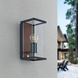 Lucande Elwin applique, 1 luce, sensore