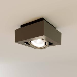 Arcchio Faretto da soffitto Ronka, GU10, a 1 luce, grigio