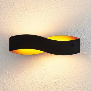 Arcchio Shana applique LED, nero-oro