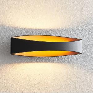 Arcchio Jelle applique LED, 43,5 cm, nero