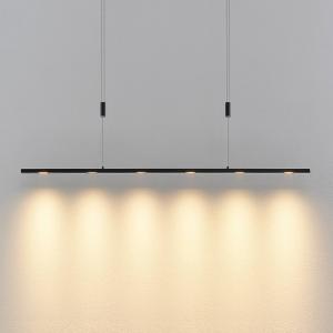 Lucande Stakato LED sospensione 6 luci 120 cm