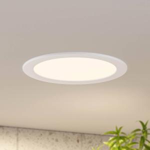 Prios Cadance spot LED da incasso, bianco, 24 cm