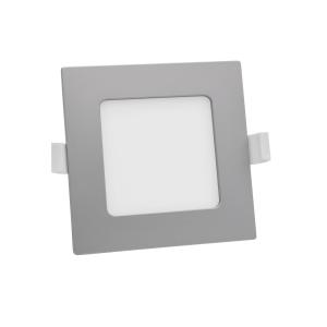 Prios Helina spot LED da incasso, argento, 16,5 cm
