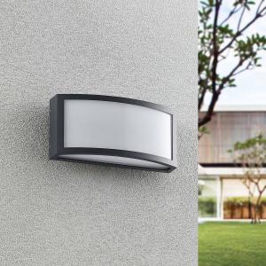 Lindby Jakari applique LED esterni angolare bianco