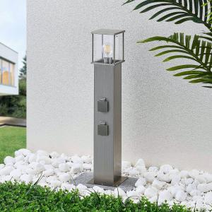 Lindby Lampione Caspa con 2 prese di corrente