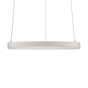 Arcchio Albiona LED a sospensione, bianco, 40 cm