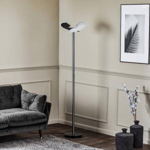 Lucande Kohen piantana LED antracite
