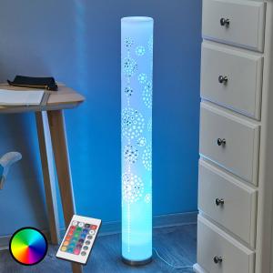 Lindby Piantana LED RGB Mirella con telecomando