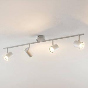 ELC Tomoki plafoniera LED, bianco, a 4 luci
