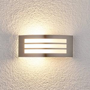 ELC Galzara applique da esterni di acciaio inox