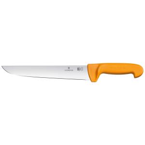 Coltello macellaio Swibo dritto manico giallo Victorinox