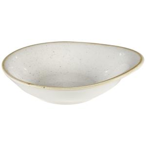 Piatto fondo Stonecast Barley White ovale Churchill