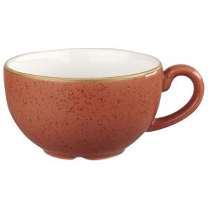 Tazza cappuccino Stonecast Orange Churchill